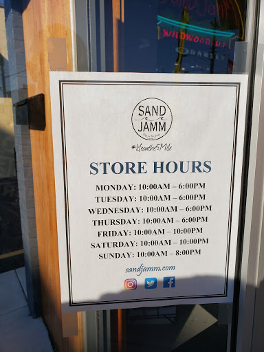 Surf Shop «Sand Jamm Surf Shop», reviews and photos, 2701 Boardwalk, Wildwood, NJ 08260, USA