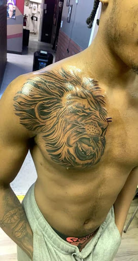 Explore dallas cowboys star tattoo ideas, creative tattoo ideas in Clinton Township, available at Beyond the chair Tattoo studio Clinton Township