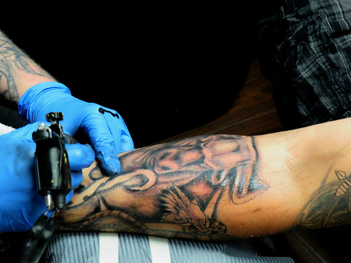 Explore small disney tattoo ideas, creative tattoo ideas in Richmond, available at Art Period llc Tattoos and Artwork by Leigh Odom