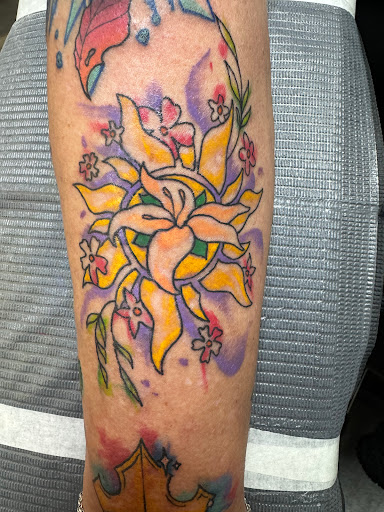 Explore tattoo ideas over scars, creative tattoo ideas in Granbury, available at Luckys 13 Tattoo Shop