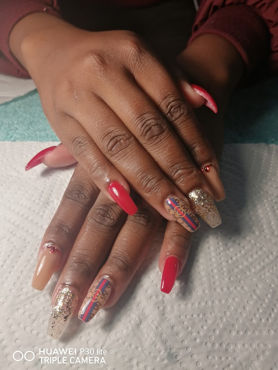 Mpho Resego nails clinique