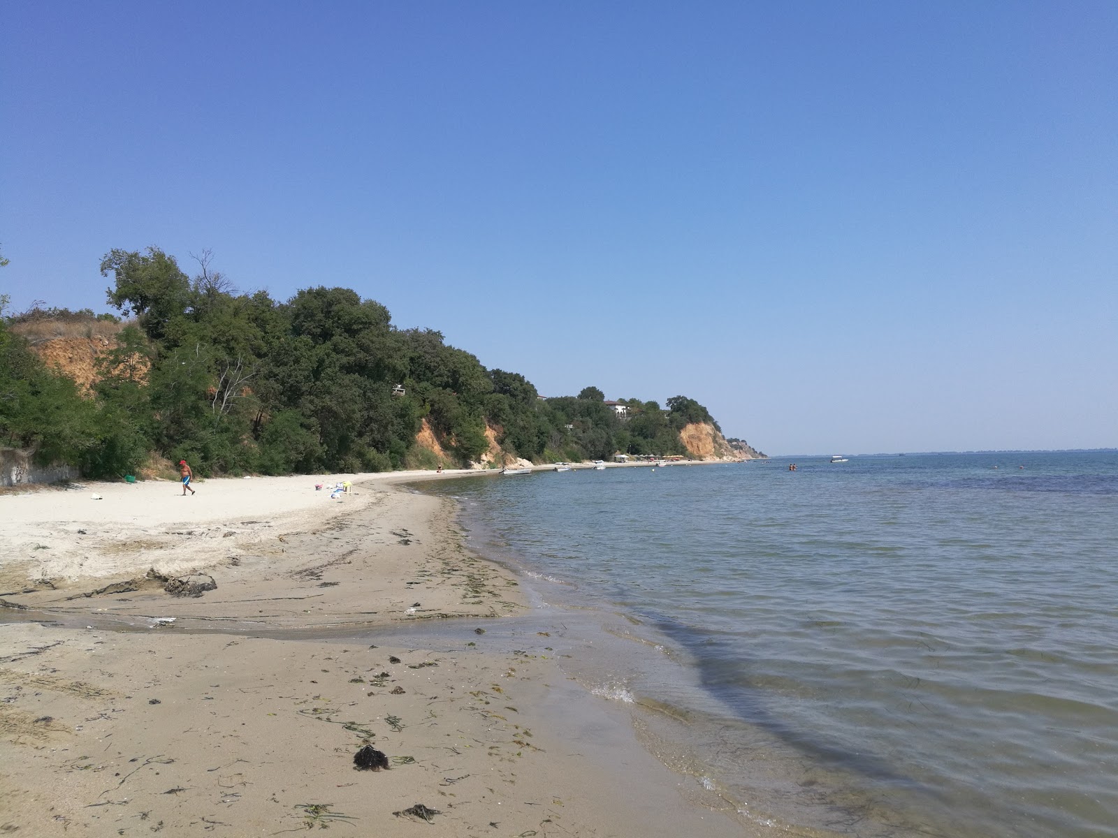 Agiannis beach'in fotoğrafı biraz temiz temizlik seviyesi ile