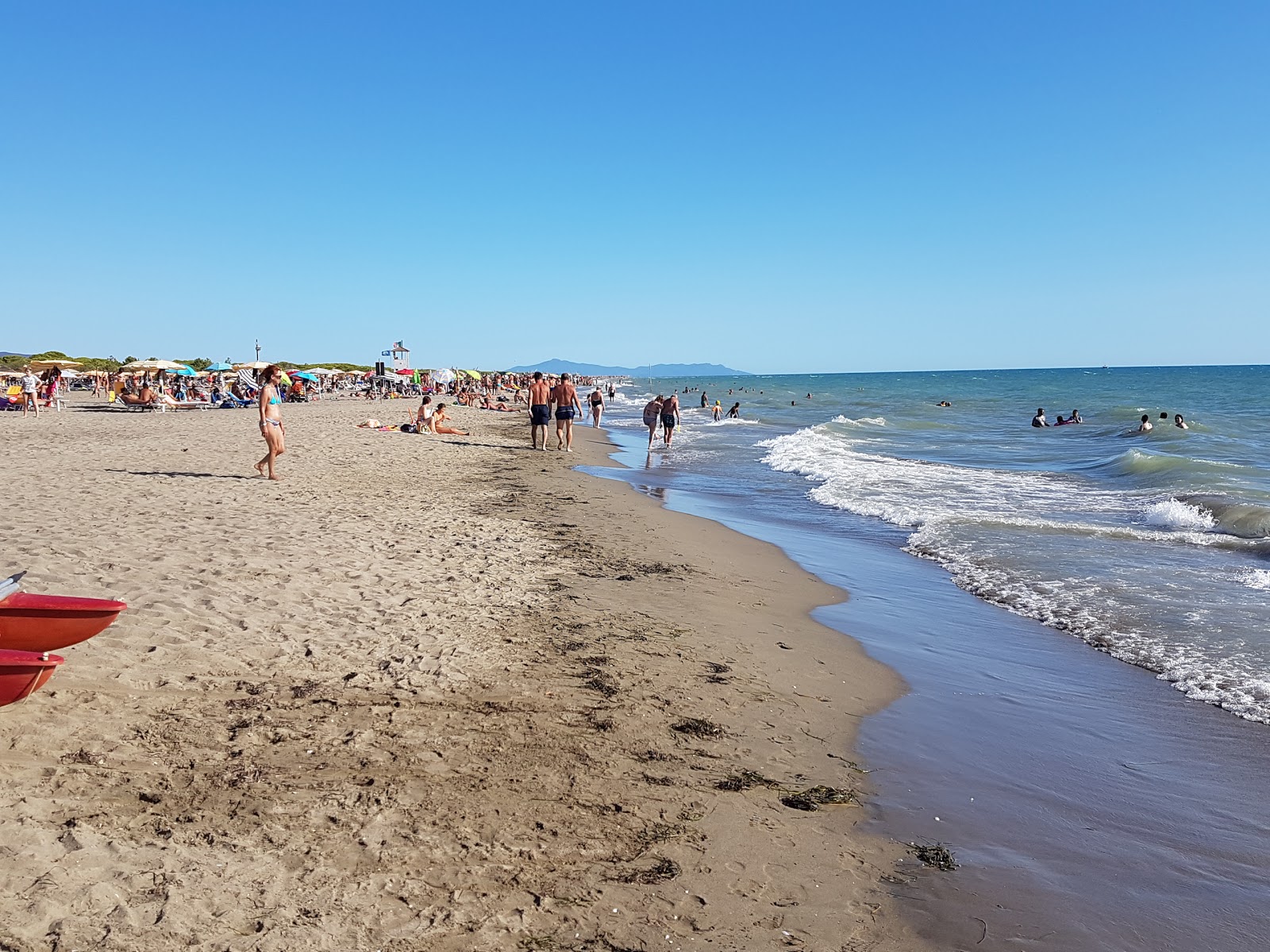 Foto af Spiaggia Principina a Mare med høj niveau af renlighed