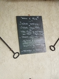 Restaurant La Vigne Haute à Castelfranc menu