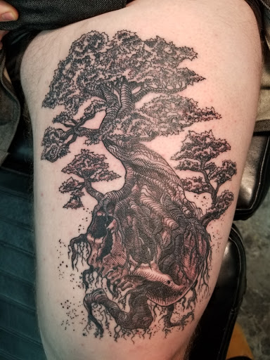 Explore peru tattoo ideas, creative tattoo ideas in North Liberty, available at Silver Rooster Tattoo