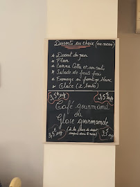 Menu / carte de La Ménino à Carcassonne