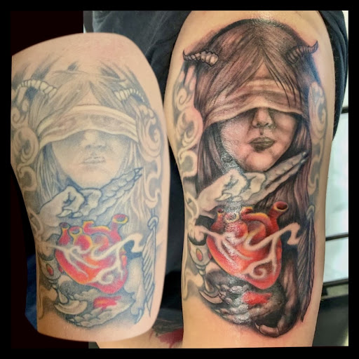 Explore bratz tattoo ideas, creative tattoo ideas in Copperas Cove, available at Black Moon Tattoo Company