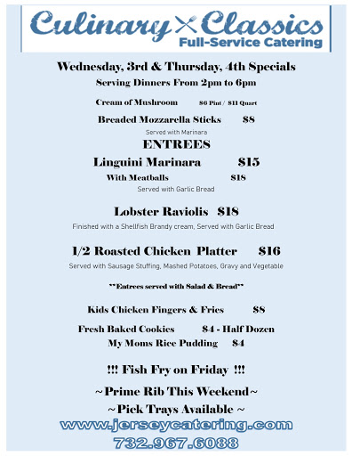 Caterer «Culinary Classics Catering», reviews and photos, 365 Main St, Sayreville, NJ 08872, USA