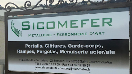 SICOMEFER Métallerie Ferronnerie 06 Saint-Laurent-du-Var