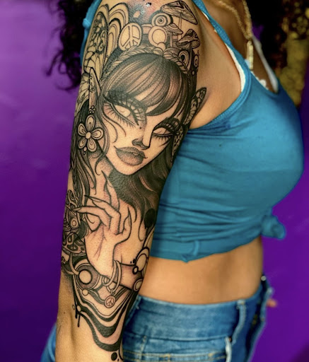 Explore lana del rey tattoo ideas, creative tattoo ideas in Lawton, available at Inkwell Tattoo and Piercing