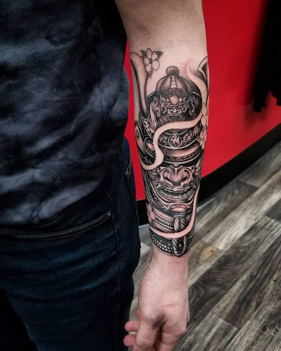 Explore redrum tattoo ideas, creative tattoo ideas in Anchorage, available at SDITATTOO, LLC