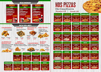 Menu du Family's Pizza Cergy à Cergy