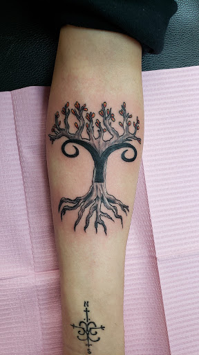 Explore father and daughter tattoos ideas, creative tattoo ideas in Royersford, available at Kingfisher Collective Tattooing & Piercing
