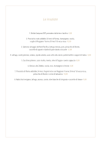 Viagrande Pizzeria Bistrot à Viagrande menu