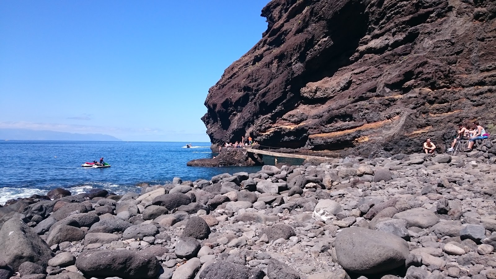 Playa De Masca Beach On The Map With Photos And Reviews Beachsearcher Com