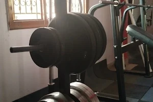 Metal muscle gym image