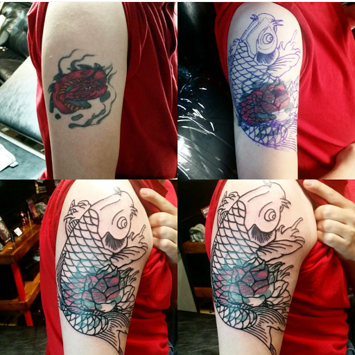 Explore soulmate tattoo ideas, creative tattoo ideas in Erie, available at EliKingInk