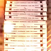 Menu du Pizzeria Via Cassia à Montefiascone