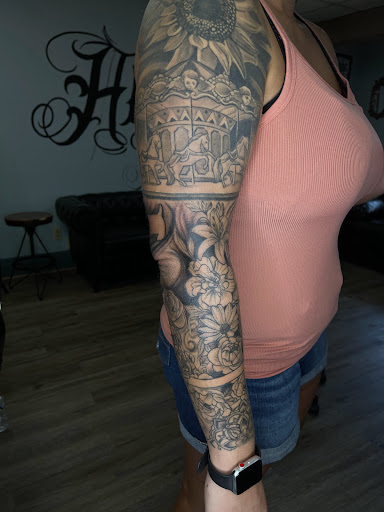 Explore tool band tattoo ideas, creative tattoo ideas in Donora, available at Alchemy Arts Tattoo & Permanent Makeup Studio
