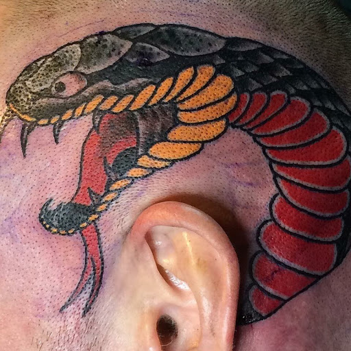 Explore violet tattoo ideas, creative tattoo ideas in Saint Augustine, available at Ms. Deborahs Fountain of Youth Tattoo & Body Piercing