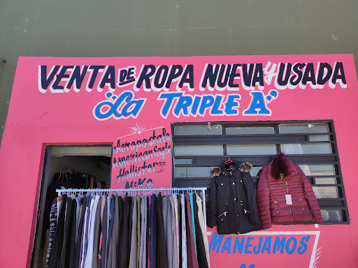 Venta de ropa La triple A