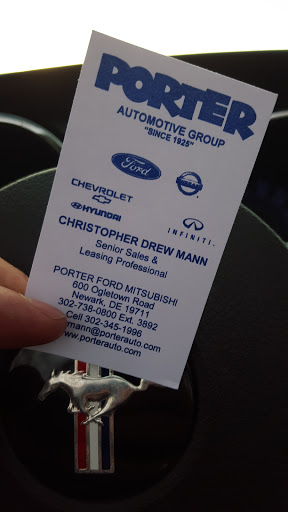 Car Dealer «Porter Ford», reviews and photos, 600 Ogletown Rd, Newark, DE 19711, USA