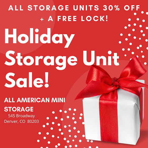 Self-Storage Facility «All American Mini Storage», reviews and photos, 545 Broadway, Denver, CO 80203, USA