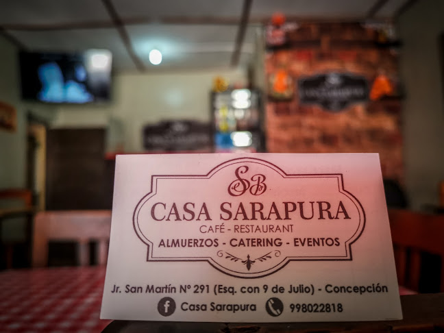 Opiniones de Casa SARAPURA en Concepción - Restaurante