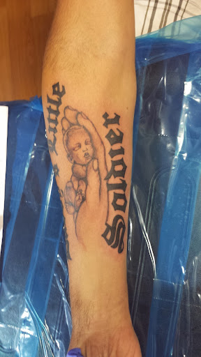 Explore bite mark tattoo ideas, creative tattoo ideas in Pahrump, available at Aloha Ink Tattoo