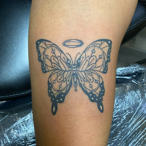 Explore suicide awareness tattoo ideas, creative tattoo ideas in Warner Robins, available at Untold Pain Tattoo Studio