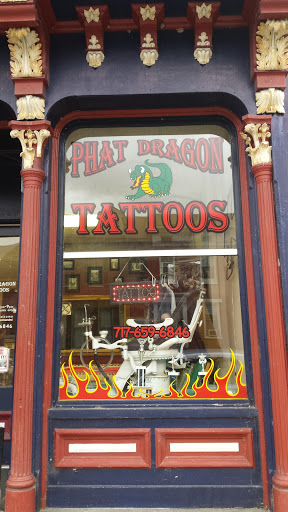Tattoo Shop «Phat Dragon Tattoos», reviews and photos, 209 Hellam St, Wrightsville, PA 17368, USA