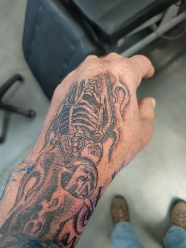 Explore magnolia tattoo ideas, creative tattoo ideas in Anchorage, available at HardLines Tattoo & Design