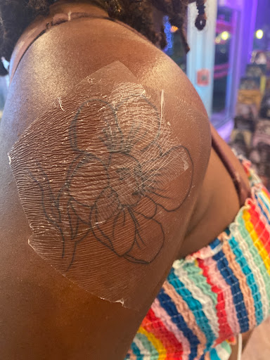 Explore 2pac tattoos ideas, creative tattoo ideas in Miami Beach, available at Salvation Tattoo Lounge