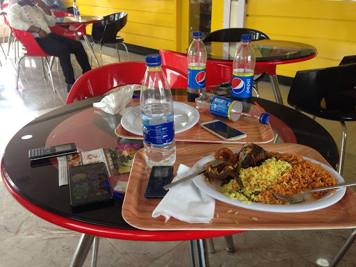 Qubes Bakery, after Mobil Filling Station, U.I, Sango-Ojoo Road, Ibadan, Nigeria, Donut Shop, state Oyo