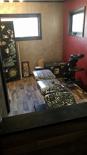 Explore girly tattoo ideas for a sleeve, creative tattoo ideas in Vincennes, available at Altered Image