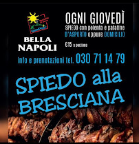 Ristorante Pizzeria Bella Napoli E Albergo à Chiari menu