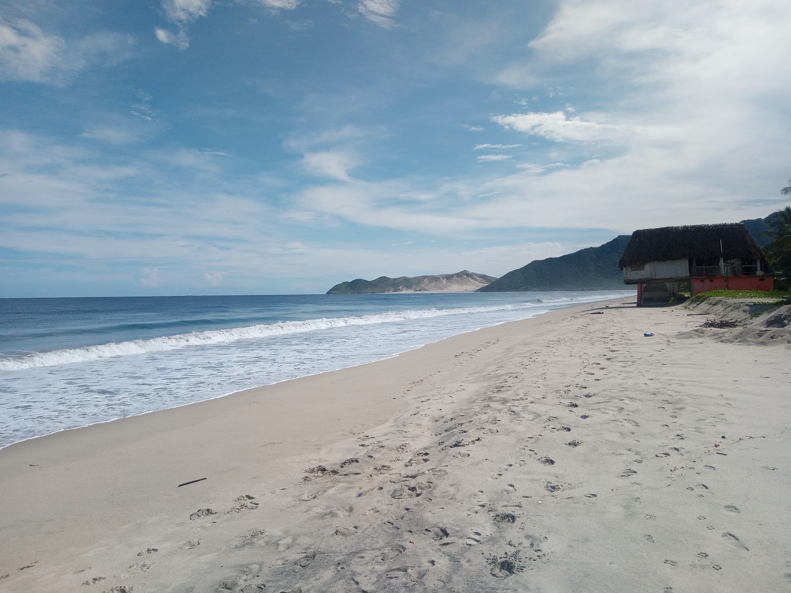 Cangrejo beach的照片 带有碧绿色纯水表面