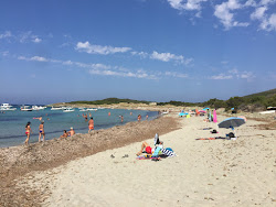 Zdjęcie Barcaggio beach poparte klifami