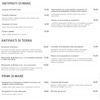 Menu du Madia Drogheria à Rome
