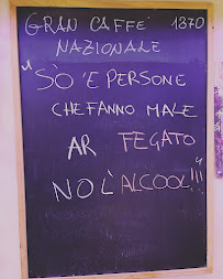 Menu du Grand National Coffee à Genzano di Roma