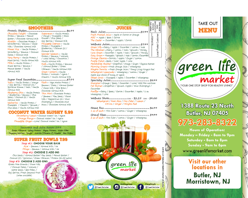 Health Food Store «Green Life Market», reviews and photos, 1388 NJ-23, Butler, NJ 07405, USA