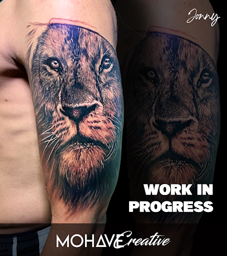 Explore tribal back tattoo ideas, creative tattoo ideas in Los Angeles, available at Mohave Creative