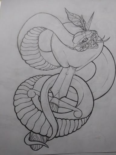 Explore couple tattoos ideas gallery, creative tattoo ideas in North Bangor, available at Sweet Torture Tattoo