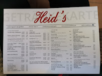 Restaurant de grillades à l'américaine Heid's Grill & Restaurant à Heidelberg - menu / carte