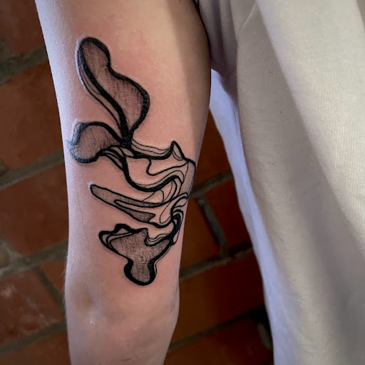 Explore forearm half sleeve tattoo ideas for men, creative tattoo ideas in Buffalo, available at True Gloom Tattoo Studio