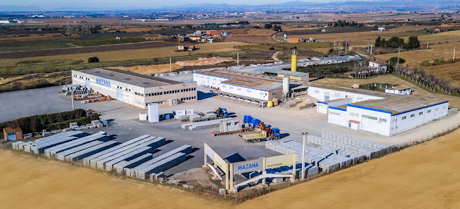 Mazana | Prefabricados de Hormigón (Unidad de producción 1) N-240, 25100 Almacelles, Lleida, España