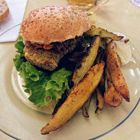 Hamburger du Restaurant végétalien Restaurant Le Myrha à Paris - n°10
