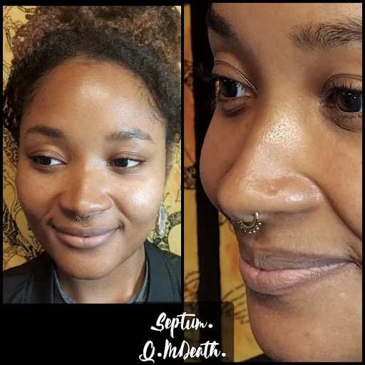 Explore ankle tattoo ideas for females, creative tattoo ideas in Greensboro, available at Inkbiotics Tattoos and Piercings