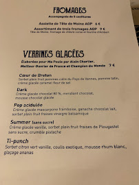 Ma Poule à Nantes menu