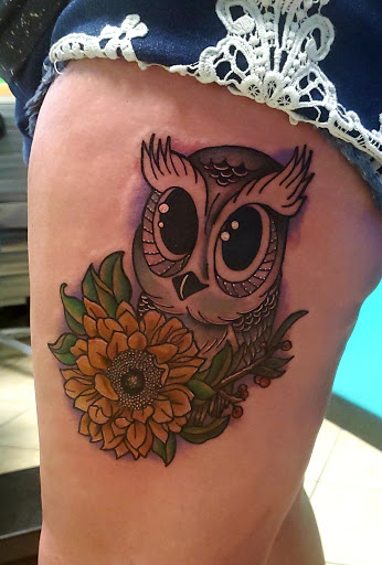 Explore quarter sleeve tattoo ideas women, creative tattoo ideas in Little Rock, available at Empire of Ink Tattoo & Piercing